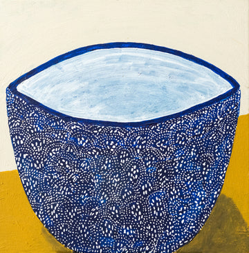Blue Patterned Bowl | Canvas
