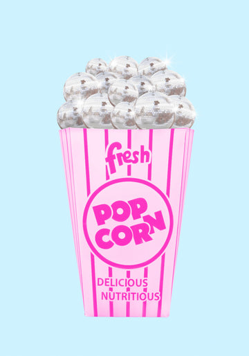 Pink Disco Popcorn | Poster