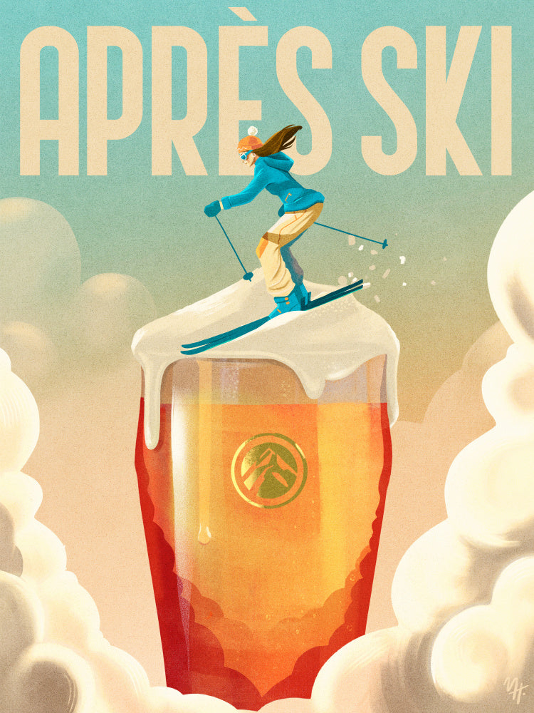 Après Ski Beer Fun | Poster