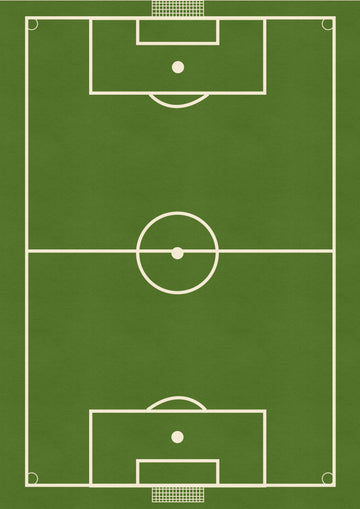 Green Soccer Field | Canvas