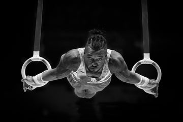 Focused Gymnast Power | Canvas