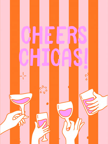 Cheers Chicas Celebration | Poster