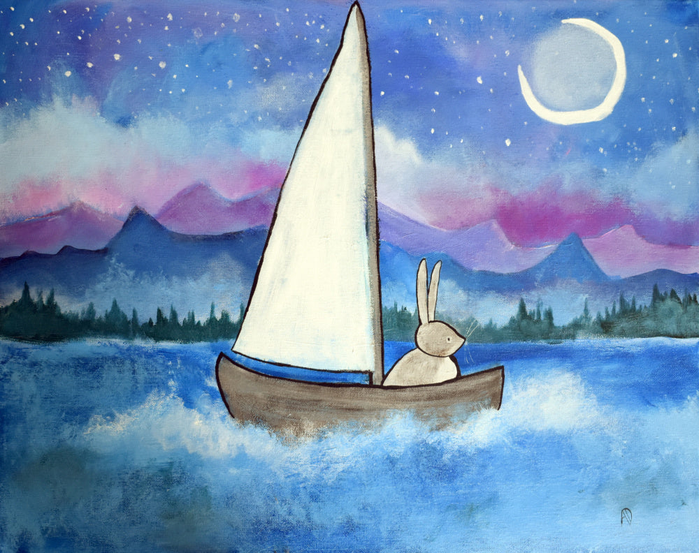 Sailboatbunny | Canvas