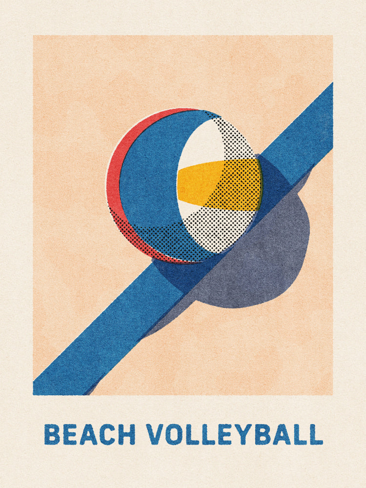 Sunny Beach Volleyball | Canvas