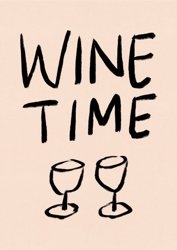 It's Wine Time | Poster