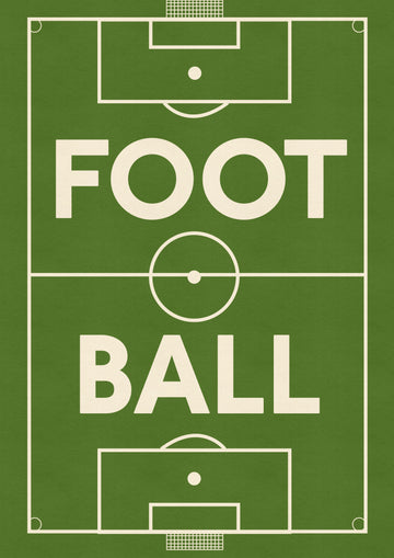 Football Field Layout | Poster