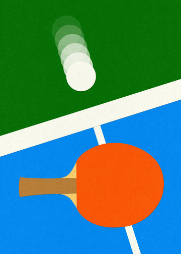 Table Tennis Action | Poster