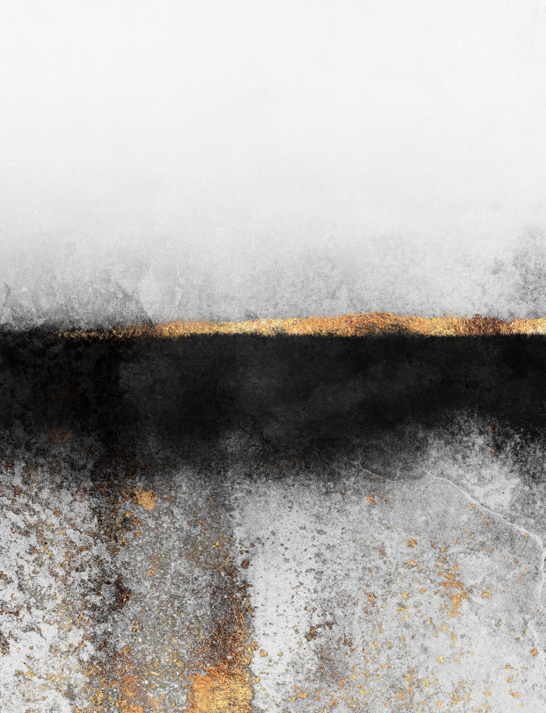 Abstract Gold Line | Poster