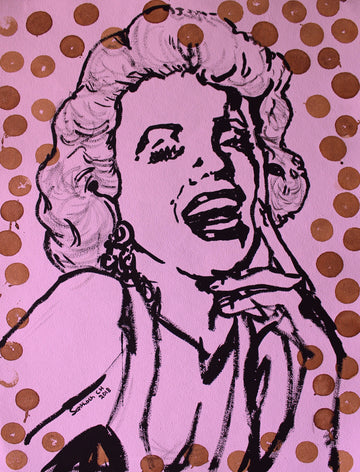 Laughing Pop Art Woman | Poster