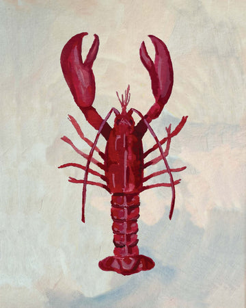 Vibrant Red Lobster | Poster