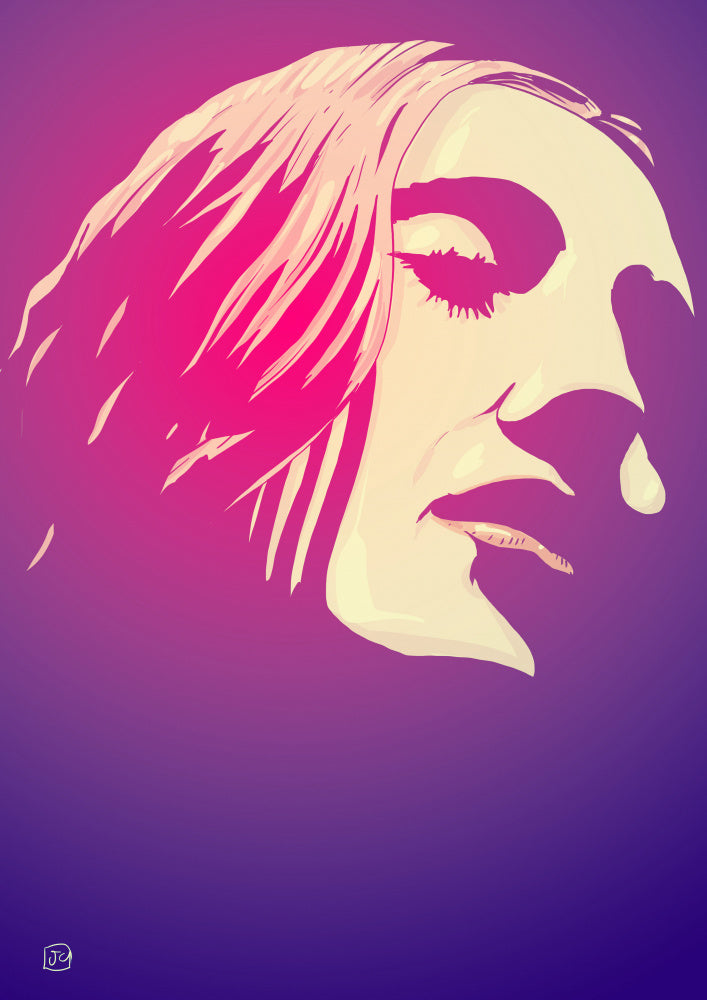 Emotional Pink Profile | Poster
