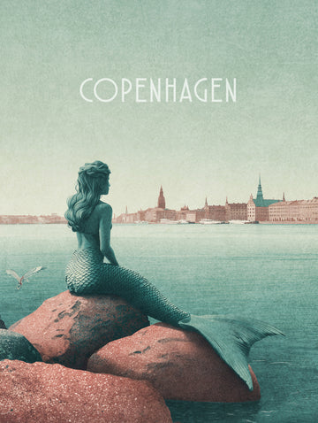 Copenhagen - Little Mermaid | Canvas
