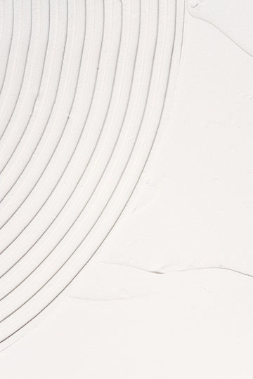 Curved White Texture | Canvas