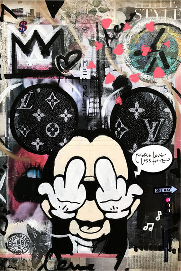 Rebellious Cartoon Attitude | Poster