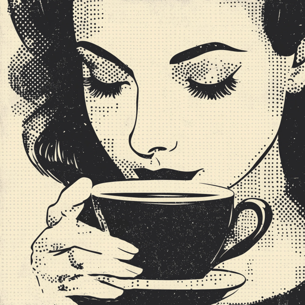 Morning Coffee Moment | Canvas