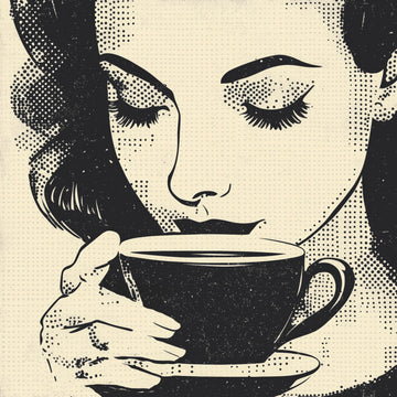 Morning Coffee Moment | Canvas