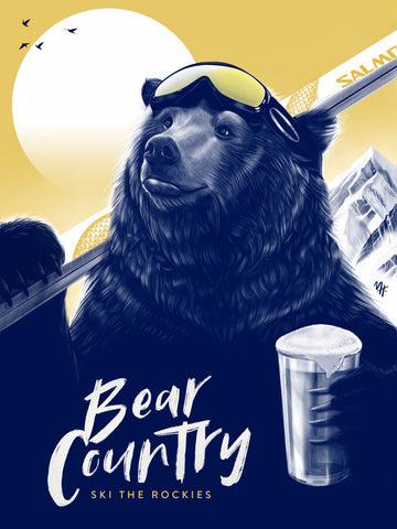 Après Ski Bear | Poster