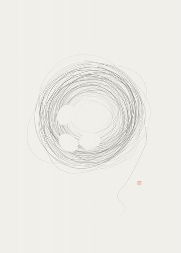 Abstract Nest Circles | Poster