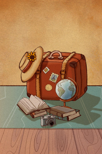 Vintage Travel Essentials | Poster