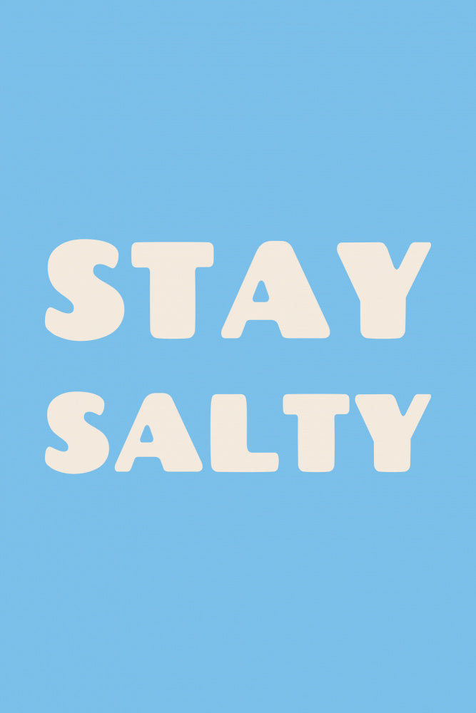 Stay Salty Quote | Canvas