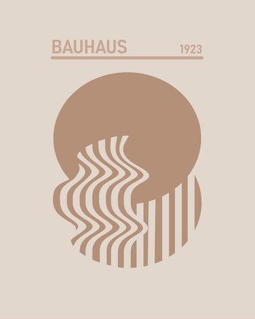 Bauhaus Geometric Abstract | Canvas
