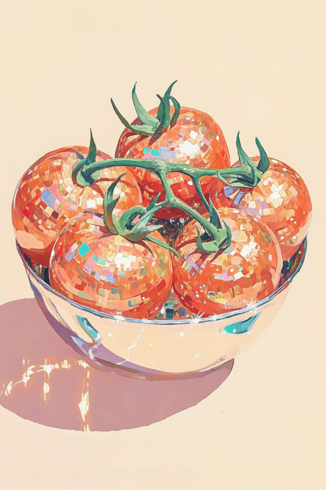 Disco Tomato Still Life | Poster