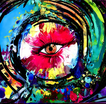 Vibrant Abstract Eye | Poster