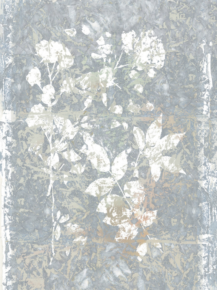 Abstract Grey Botanicals | Poster