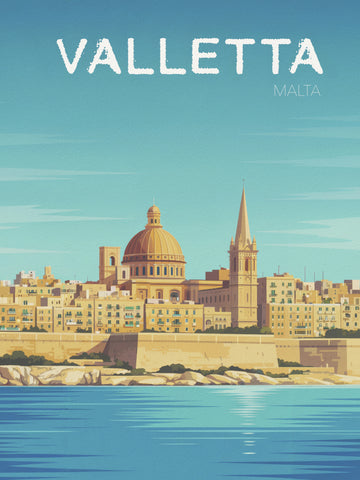 Valletta Grand Harbor View | Canvas