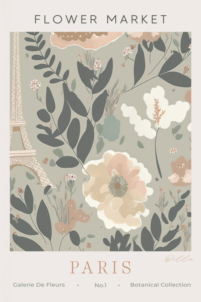 Paris Flower Market | Poster