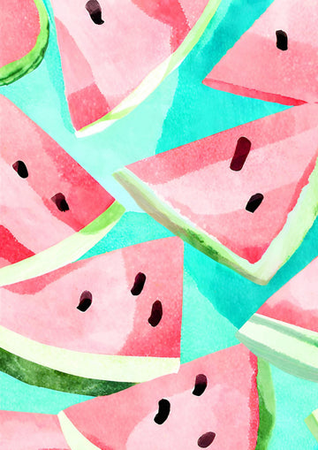 Refreshing Watermelon Pattern | Canvas