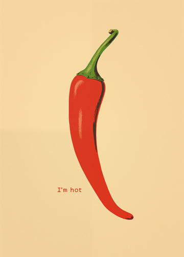 Hot Red Chili | Canvas