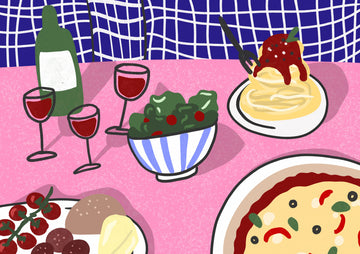Cozy Italian Dinner | Canvas