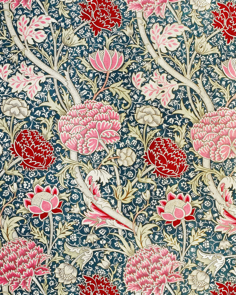 Floral red | Canvas