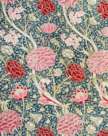 Floral red | Canvas