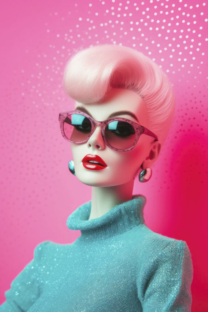 Retro Glamour Shine | Poster