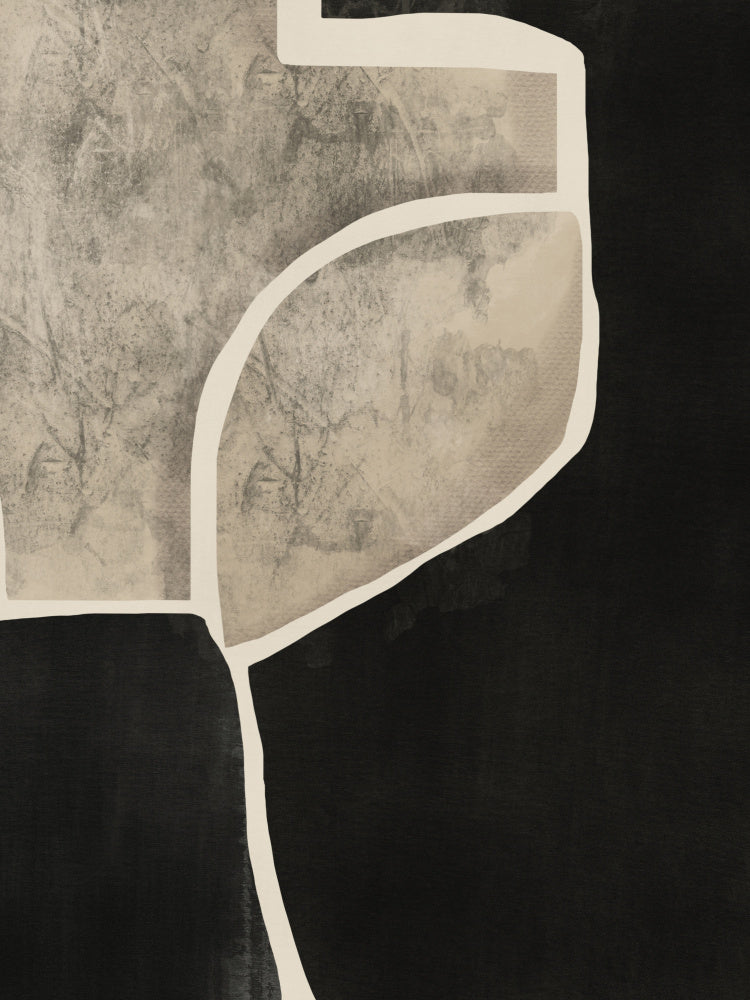 Textured Organic Shapes | Poster