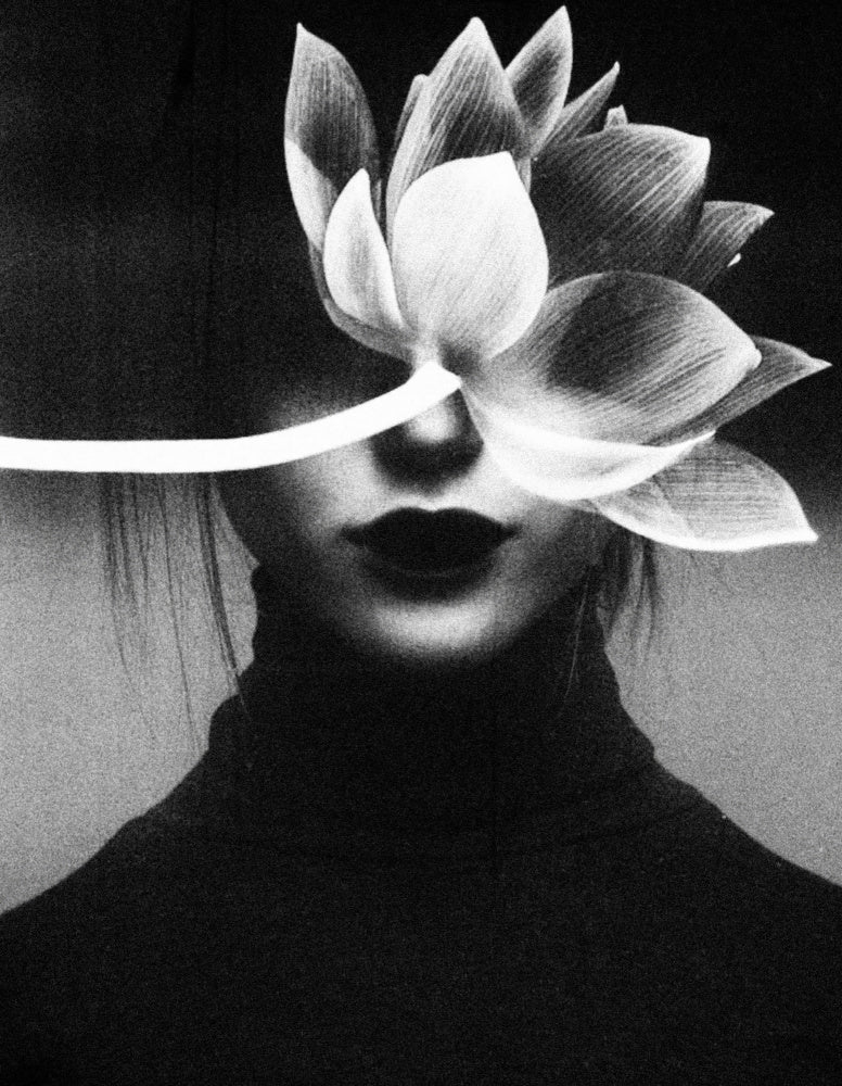 Elegant Lotus Portrait | Canvas