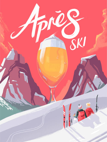 Retro Après Ski Celebration | Poster
