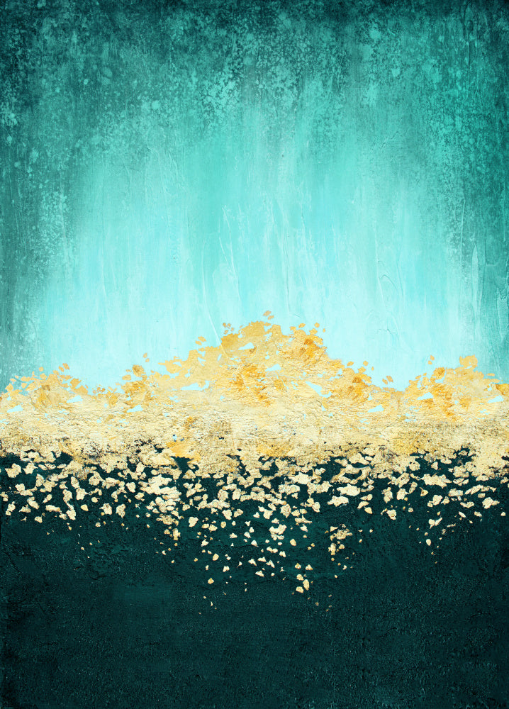 Golden Sea Glimmer | Poster