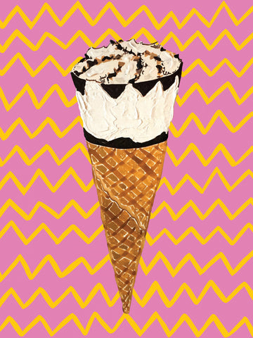 Pop Art Ice Cream Cone | Poster