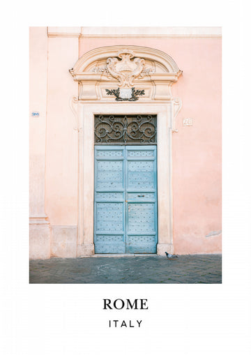 Trastevere Rome Travel poster | Canvas