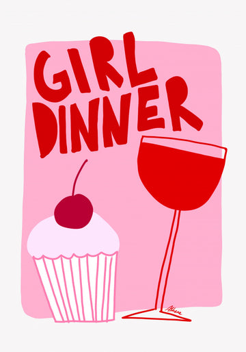 Girl Dinner | Canvas
