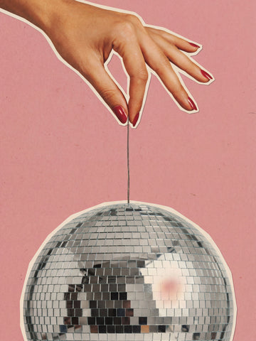 Retro Disco Hand | Poster