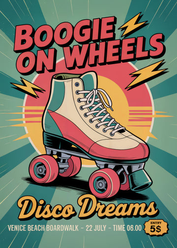 Boogie Wheels Disco Dreams | Canvas