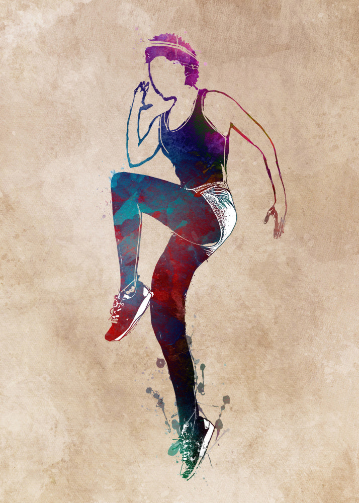 Vibrant Fitness Movement | Poster
