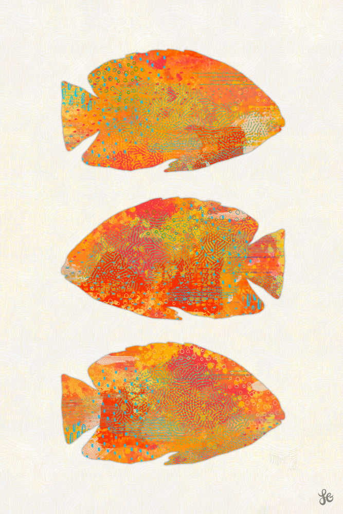 Vibrant Tropical Fish | Poster