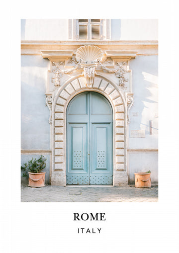 Rome Italy Travel Poster | Canvas