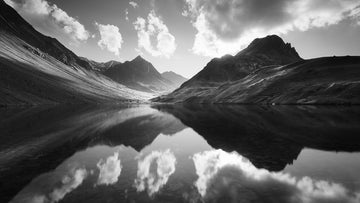 Serene Mountain Reflections | Poster