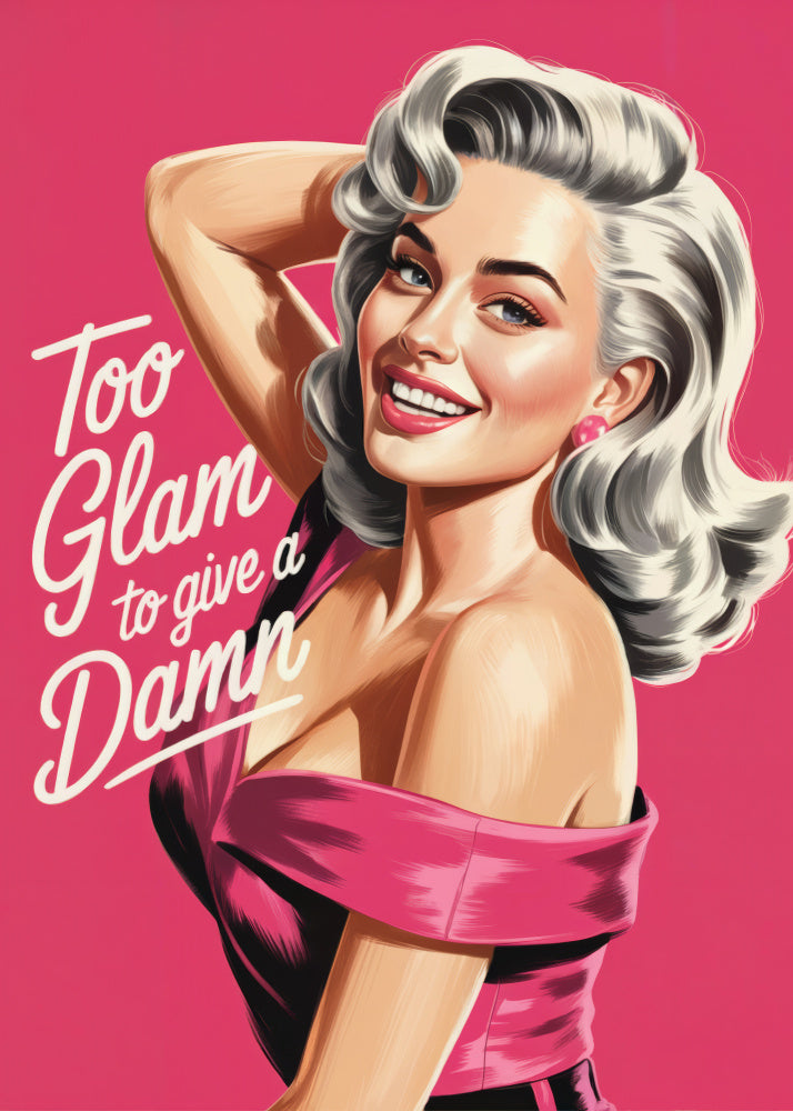 Glamorous Sassy Woman | Canvas